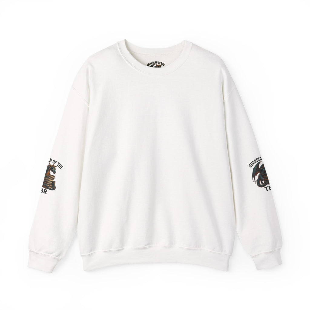 Guardian of the TBR Sweatshirt | dragon, fantasy art, dark academia