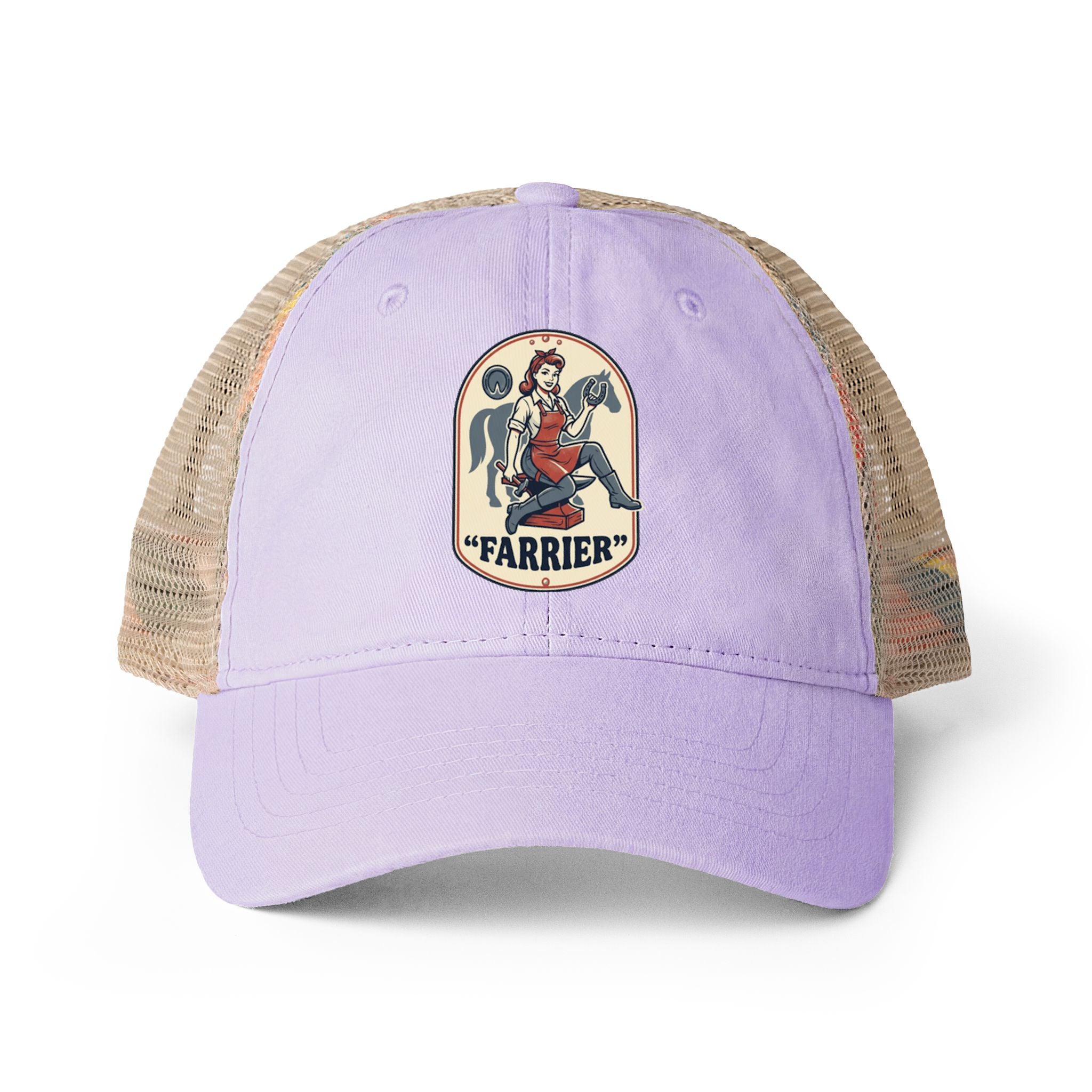 Women's Washed Mesh-Back Cap
