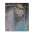 Abstract Fluid Art Canvas Print — Iridescent Galaxy Matte Stretched 1.25"